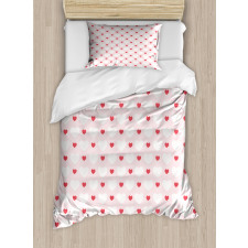 Hearts Love Antique Duvet Cover Set