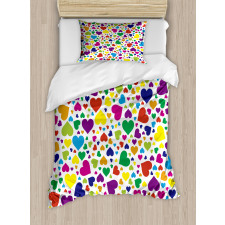 Love Honeymoon Joyful Duvet Cover Set