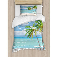 Summer Coast Wind Duvet Cover Set