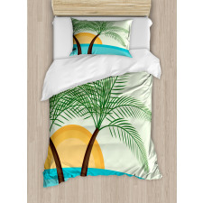 Modern Summer Duvet Cover Set