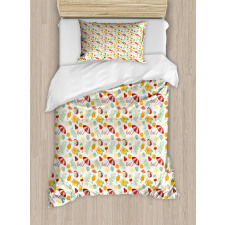 Hot Season Fun Pattern Duvet Cover Set