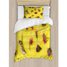 Tender Spring Flowers Duvet Cover Set