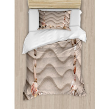 Seashell Square Frame Duvet Cover Set