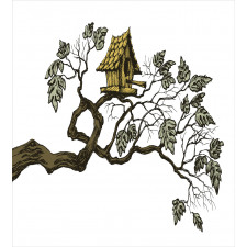 Bird Home and Branch Duvet Cover Set