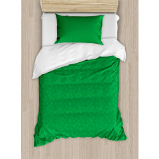 Irish Shamrock Leaves Duvet Cover Set