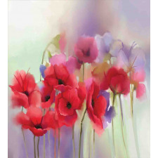 Spring Flowers Romantic Duvet Cover Set