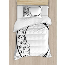 Modern Crescent Duvet Cover Set