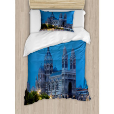 Late Afternoon Building Duvet Cover Set