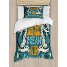 Mermaid Summer Sea Duvet Cover Set