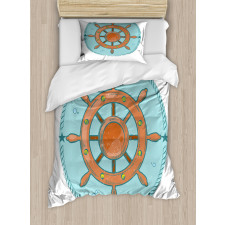 Wheel Cartoon Duvet Cover Set