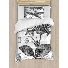 Nostalgic Flower Art Duvet Cover Set