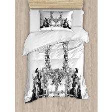 Roman Design Duvet Cover Set