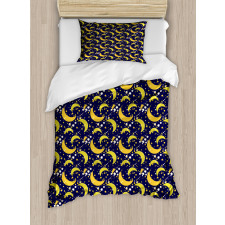 Crescent and Star Duvet Cover Set