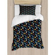 Planets Solar System Duvet Cover Set