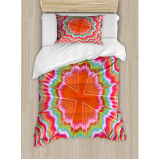 Psychedelic Fractal Duvet Cover Set