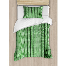 Cracked Pine Timber Surface Duvet Cover Set