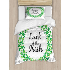 Clover Wreath Duvet Cover Set