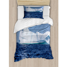 Oceanic Frigid Scenery Duvet Cover Set