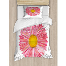 Pinkish Macro Petal Duvet Cover Set