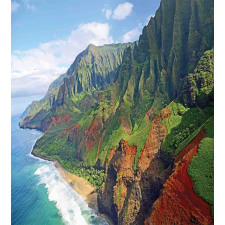 Na Pali Coast Kauai Sea Duvet Cover Set