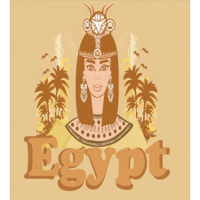 Egypt Queen Duvet Cover Set