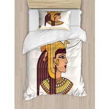 Ancient Woman Character Duvet Cover Set