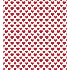 Classic Hearts Duvet Cover Set