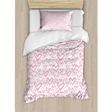 Hearts and Rounds Duvet Cover Set