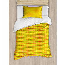 Graphic Halftone Duvet Cover Set