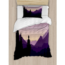 Man Enjoying the View Duvet Cover Set