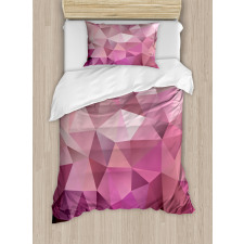 Triangle Diamond Shape Duvet Cover Set