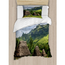 Greenland Scene Navala Village Duvet Cover Set