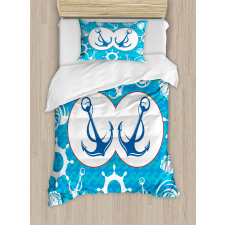 Nostalgia Sailboat Duvet Cover Set