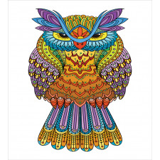 Zentangle Boho Art Bird Duvet Cover Set