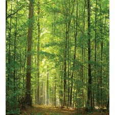 Foliage Forest Summer Duvet Cover Set