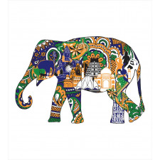 Elephant Asian Symbol Duvet Cover Set