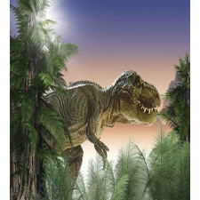 Dinosaur in the Jungle Duvet Cover Set