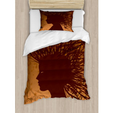 Autumnal Elements Hair Duvet Cover Set