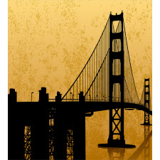 Golden Gate Bridge Art Duvet Cover Set