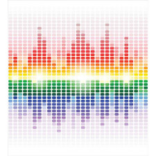 Vibrant Colors Club Disco Duvet Cover Set