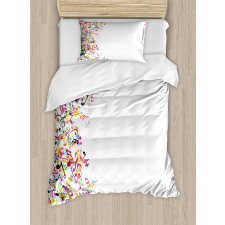 Colorful Festival Frame Duvet Cover Set