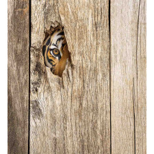 Siberian Wild Tiger Eye Duvet Cover Set