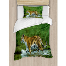 Siberian Tiger Panthera Duvet Cover Set