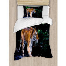 Wild Jungle Tiger Tree Duvet Cover Set