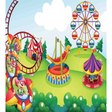 Circus and Theme Park Duvet Cover Set