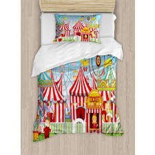 Carnival Many Rides Duvet Cover Set