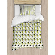 Organic Foods Leaves Budding Duvet Cover Set