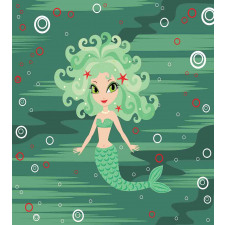 Starfish Sea Cartoon Duvet Cover Set