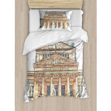 Concert House in Berlin Paint Duvet Cover Set