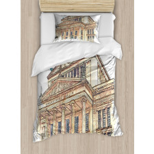 Germany Iconic Building Paint Duvet Cover Set